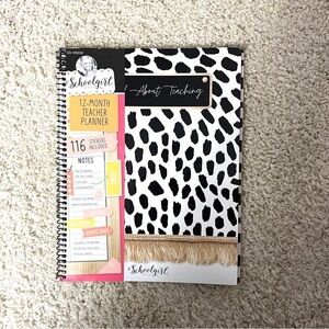 Animal Print Teacher Planner
